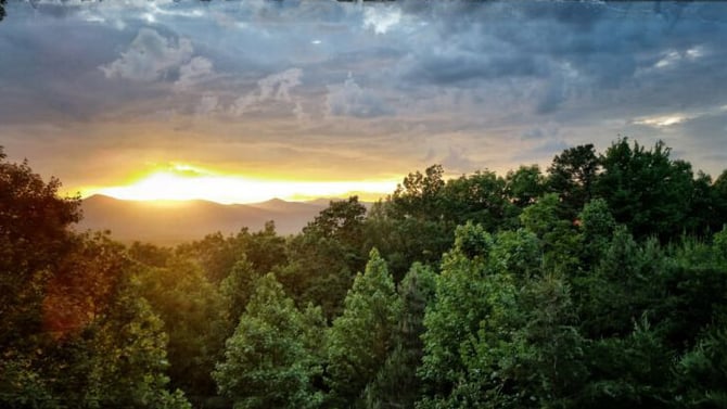 Wooded View Cabin Rentals in North Georgia - Secluded Stays